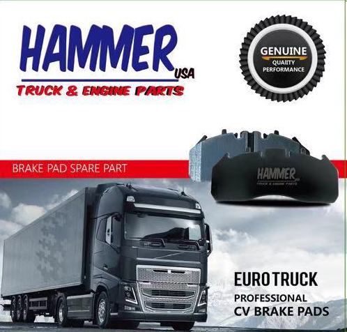 BRAKES PADS FOR DAF.